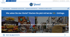 Desktop Screenshot of dasviertel.de